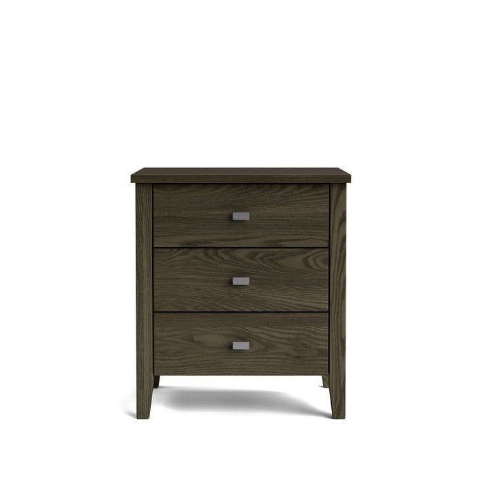 Ivydale Bedside 3 Drawer Wide - Ash - Paulas Home & Living