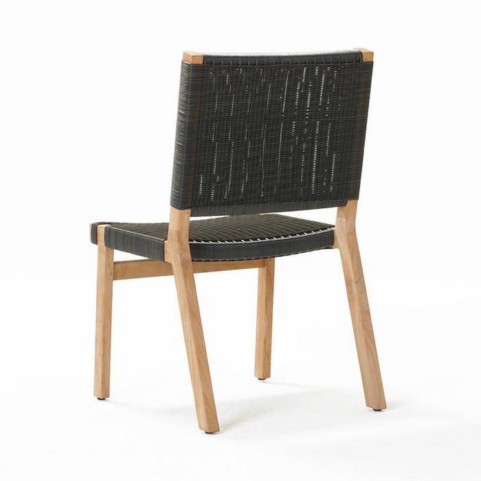 Jackson Side Dining Chair No Arms - Shadow Grey - Paulas Home & Living