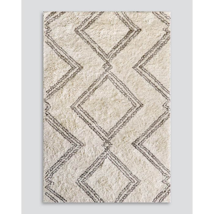 Jagger Floor Rug - Camel/Ivory (100% Wool) - Paulas Home & Living