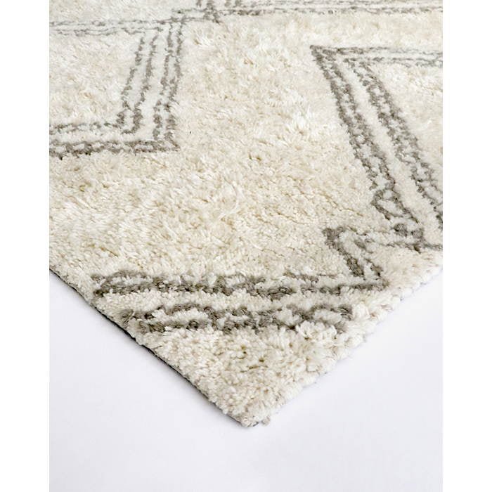 Jagger Floor Rug - Camel/Ivory (100% Wool) - Paulas Home & Living