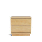 Karamea Bedside 2 Drawer - (Pine) - Paulas Home & Living