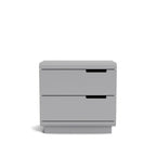 Karamea Bedside 2 Drawer - With Cut Out (Pine) - Paulas Home & Living
