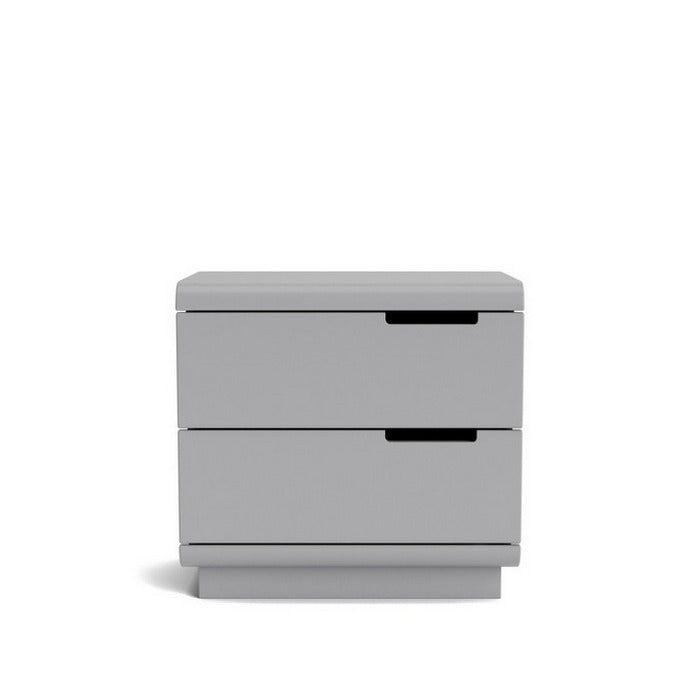 Karamea Bedside 2 Drawer - With Cut Out (Pine) - Paulas Home & Living