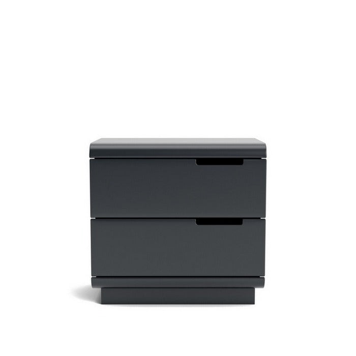 Karamea Bedside 2 Drawer - With Cut Out (Pine) - Paulas Home & Living