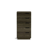 Karamea Lingerie Chest 5 Drawer - With Cut Out (Ash) - Paulas Home & Living