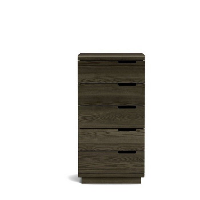 Karamea Lingerie Chest 5 Drawer - With Cut Out (Ash) - Paulas Home & Living