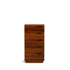 Karamea Lingerie Chest 5 Drawer - With Cut Out (Ash) - Paulas Home & Living