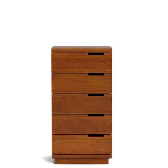 Karamea Lingerie Chest 5 Drawer - With Cut Out (Pine) - Paulas Home & Living