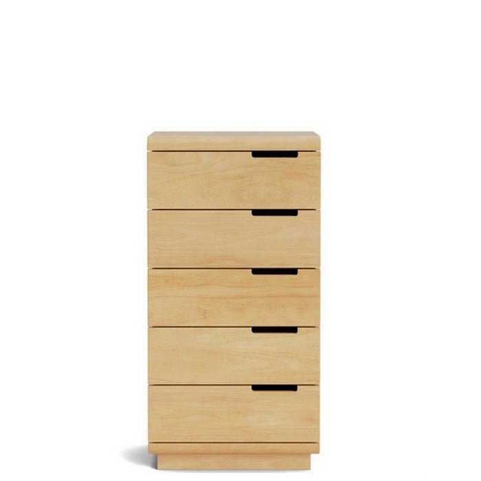 Karamea Lingerie Chest 5 Drawer - With Cut Out (Pine) - Paulas Home & Living
