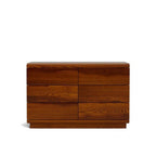 Karamea Lowboy 6 Drawer - Ash - Paulas Home & Living