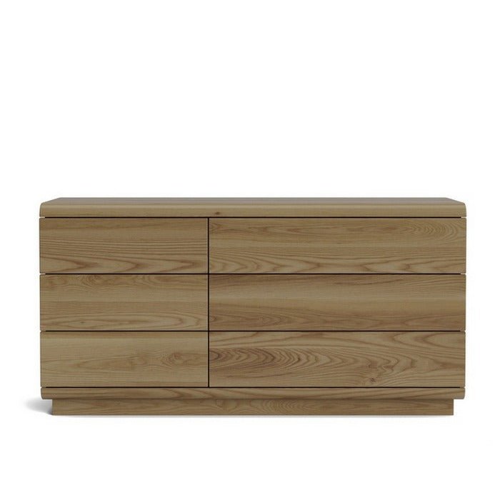 Karamea Lowboy 6 Drawer Large 1445w (Ash) - Paulas Home & Living