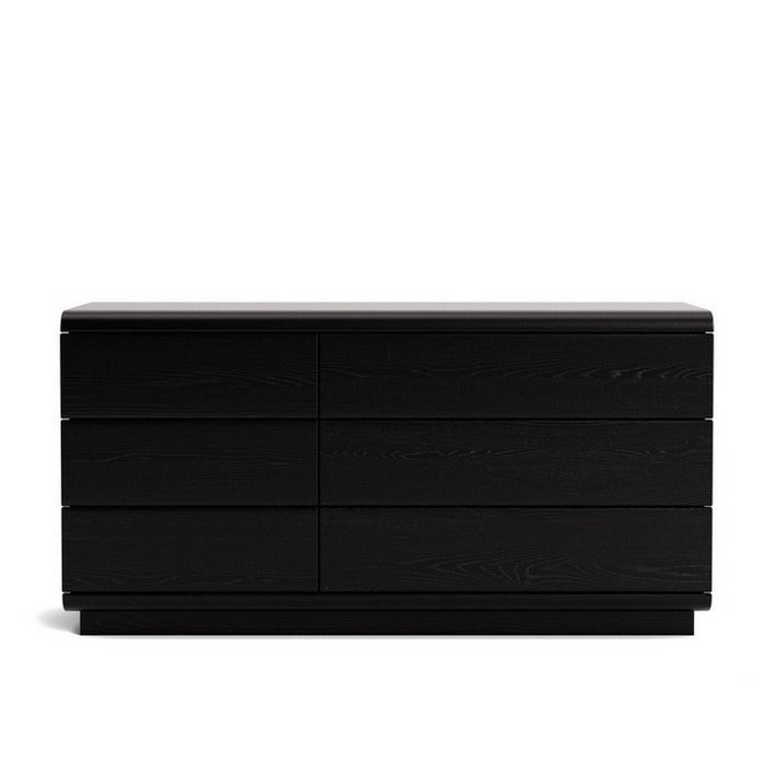 Karamea Lowboy 6 Drawer Large 1445w (Ash) - Paulas Home & Living
