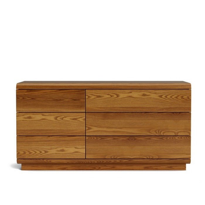 Karamea Lowboy 6 Drawer Large 1445w (Ash) - Paulas Home & Living