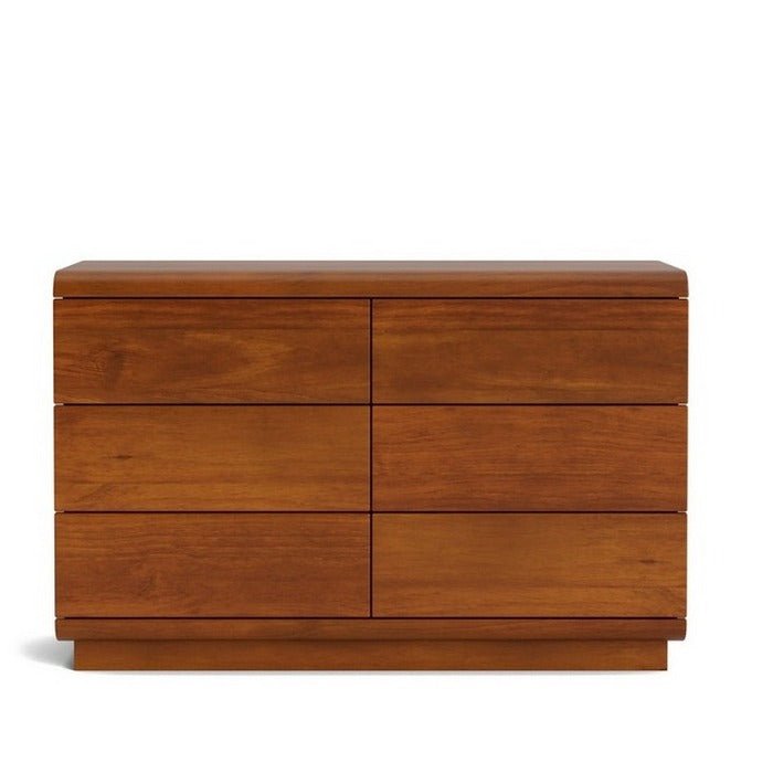 Karamea Lowboy 6 Drawer - Pine - Paulas Home & Living