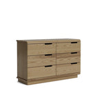 Karamea Lowboy 6 Drawer - With Cut Out (Ash) - Paulas Home & Living