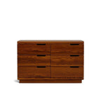 Karamea Lowboy 6 Drawer - With Cut Out (Ash) - Paulas Home & Living