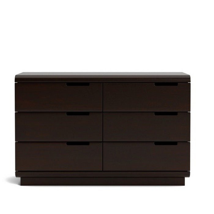 Karamea Lowboy 6 Drawer - With Cut Out (Pine) - Paulas Home & Living