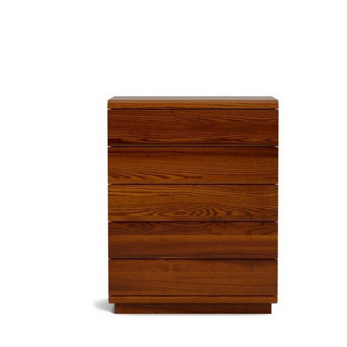 Karamea Tallboy 5 Drawer (Ash) - Paulas Home & Living