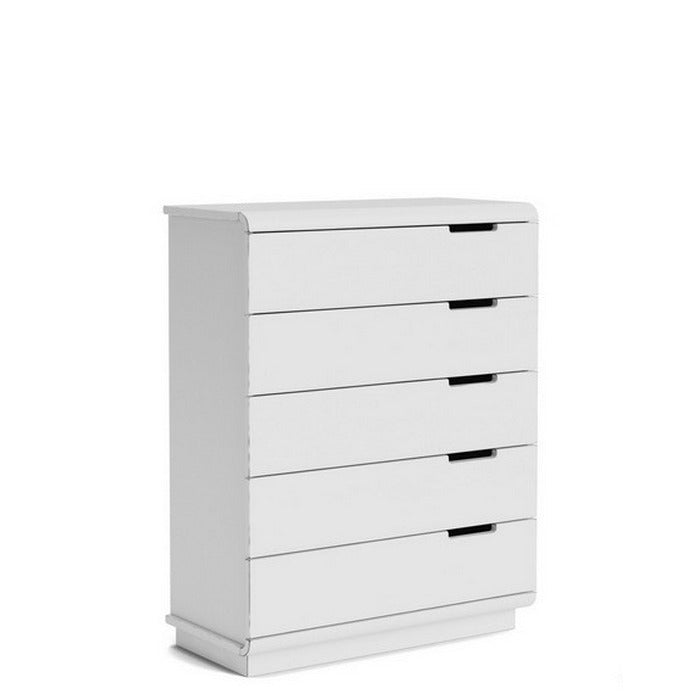Karamea Tallboy 5 Drawer - With Cut Out (Pine) - Paulas Home & Living