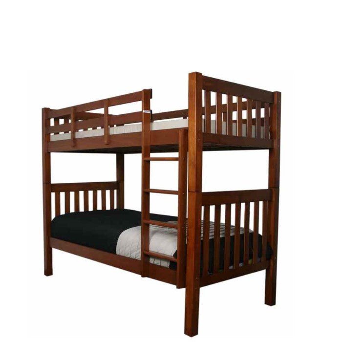 Kelli Bunk - King Single - Walnut - Suitable for Commercial - Paulas Home & Living