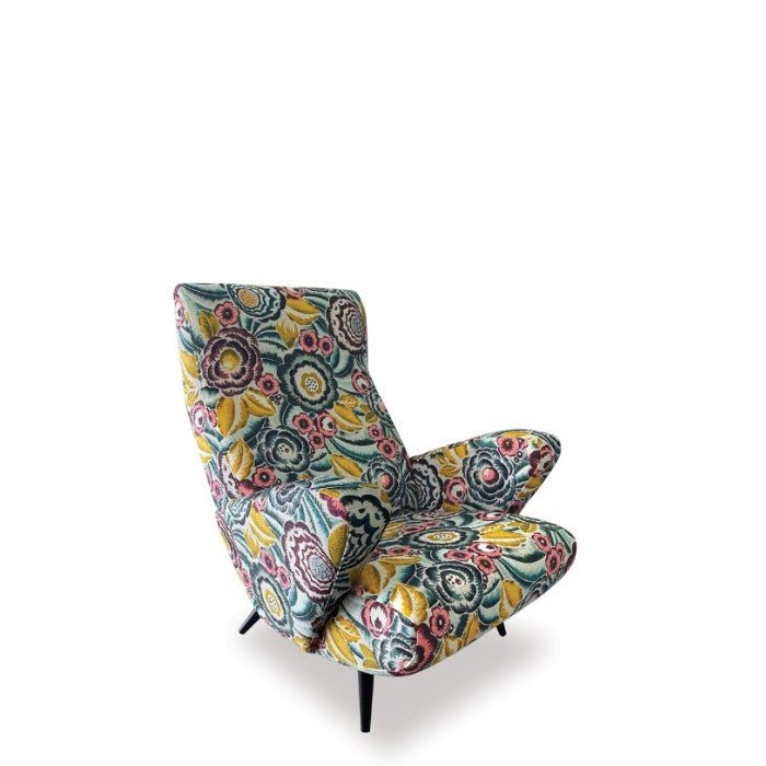Ken Armchair Occasional Chair - Laurie Watermelon fabric - Paulas Home & Living