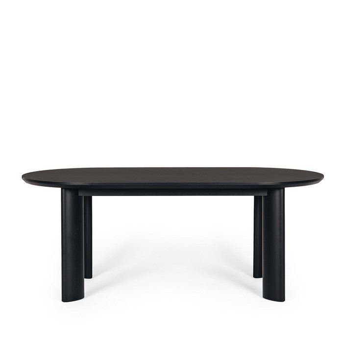 Kontur Dining Table (Black Oak) 2000w - Paulas Home & Living