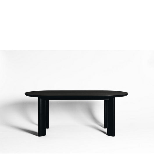 Kontur Dining Table (Black Oak) 2000w - Paulas Home & Living