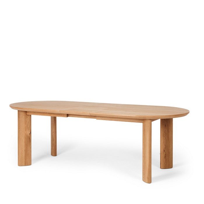 Kontur Dining Table Extension (Natural Oak) 2000-2400w - Paulas Home & Living