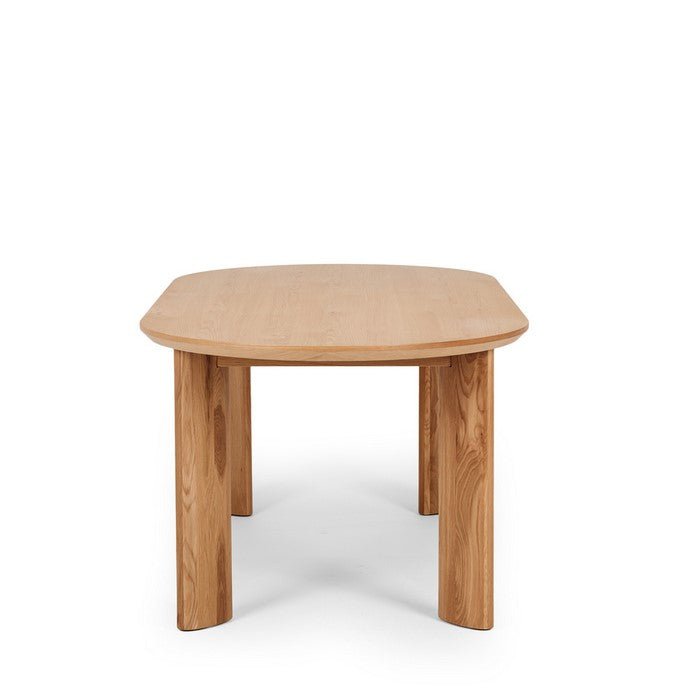 Kontur Dining Table (Natural Oak) 2000w - Paulas Home & Living