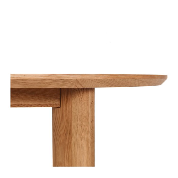 Kontur Dining Table (Natural Oak) 2000w - Paulas Home & Living