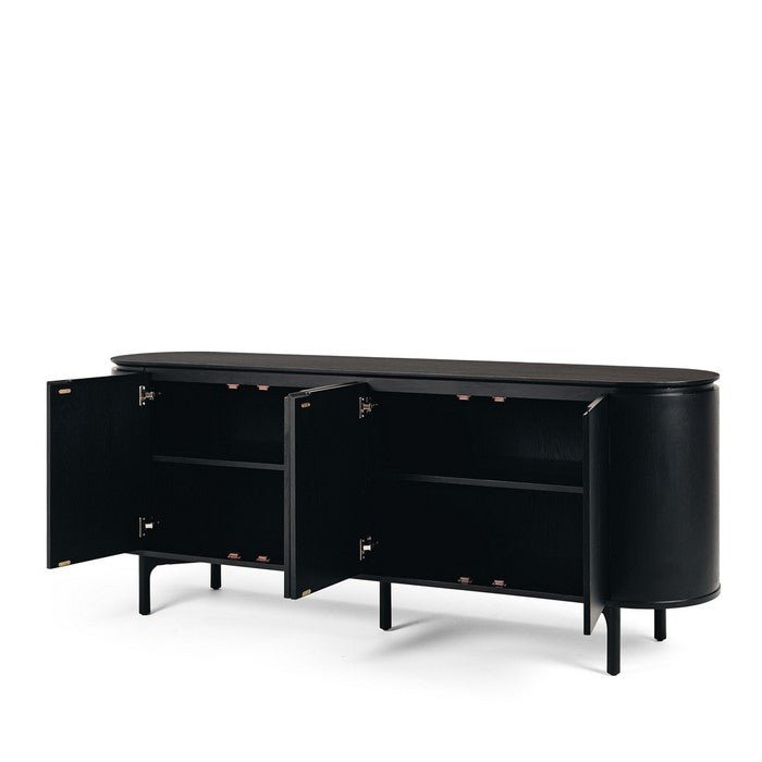Kontur Sideboard (Black Oak) 2000w - Paulas Home & Living
