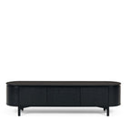 Kontur TV Stand (Black Oak) 1800w - Paulas Home & Living