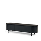 Kontur TV Stand (Black Oak) 1800w - Paulas Home & Living
