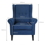Korver Chair - Hampton Stripe - Paulas Home & Living