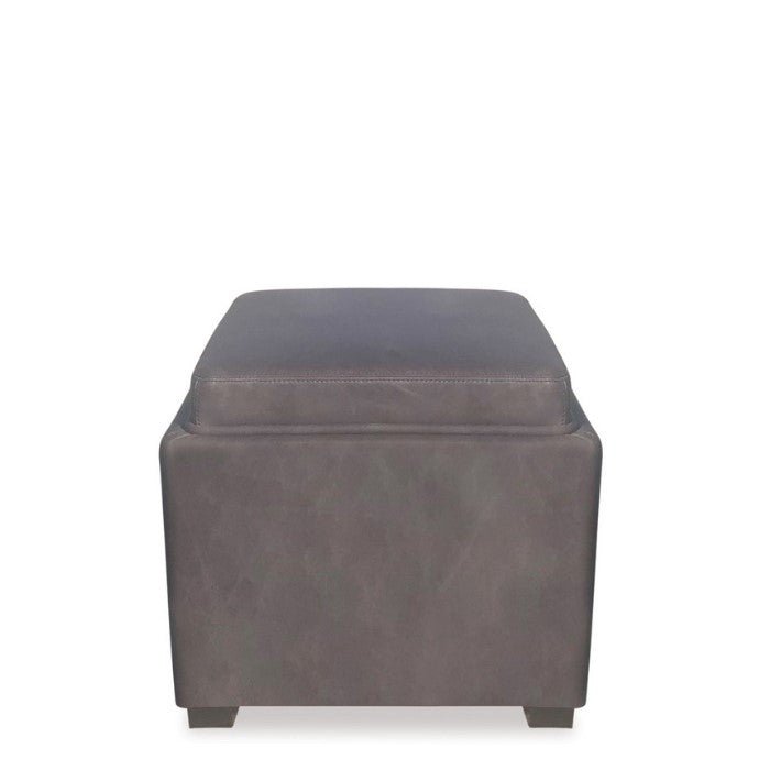 Kumi Flip-Lid Ottoman - Vintage Grey - Paulas Home & Living