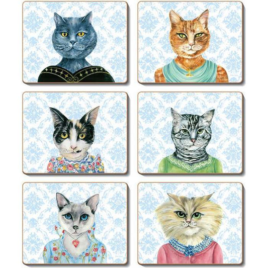 Lady Cat Luncheon Placemats - Paulas Home & Living