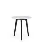 Radius Side Table - Marble - Black - Paulas Home & Living