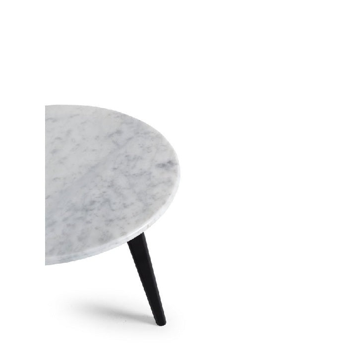 Radius Side Table - Marble - Black - Paulas Home & Living