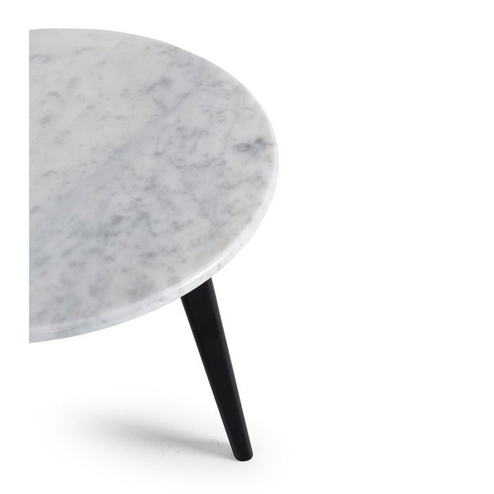 Radius Side Table - Marble - Black - Paulas Home & Living