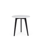 Radius Side Table - Marble - Black - Paulas Home & Living