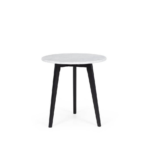 Radius Side Table - Marble - Black - Paulas Home & Living